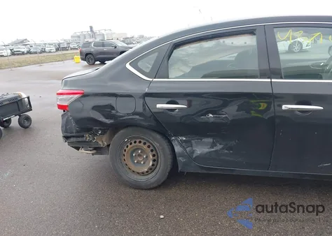 2014 Nissan Sentra S from USA, damaged, VIN 3N1AB7APXEY200306
